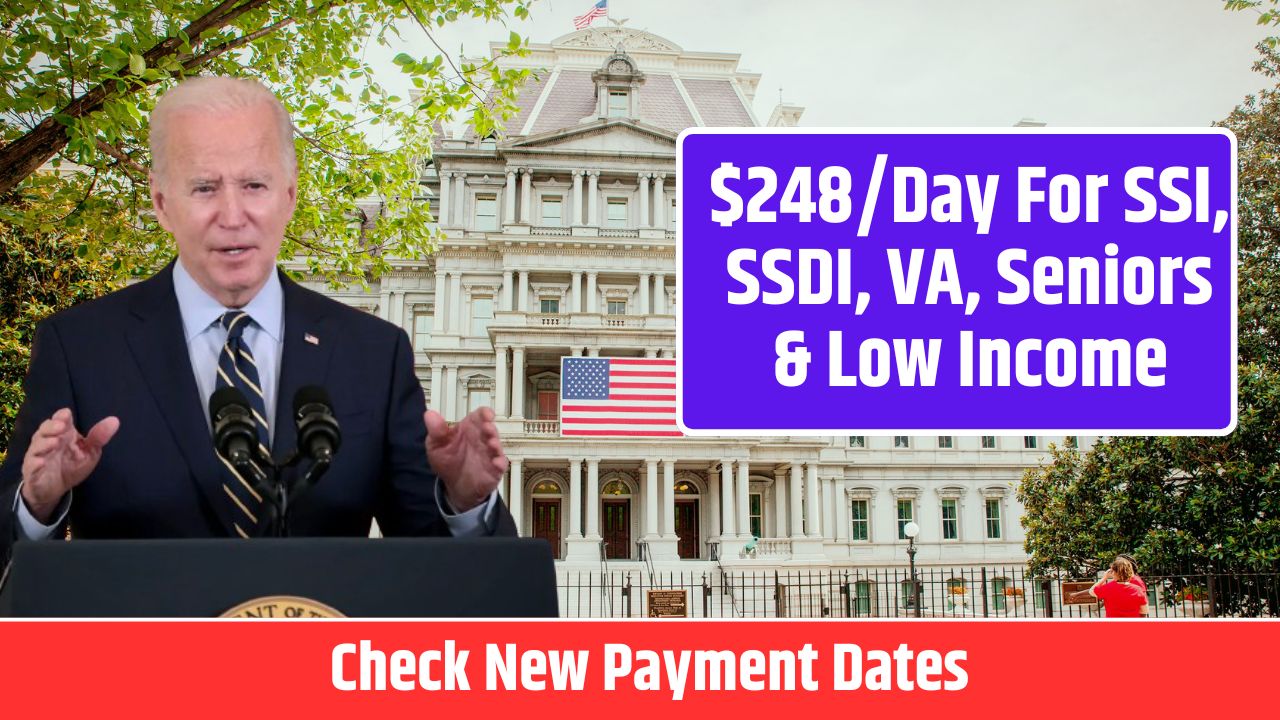 $248/Day For SSI, SSDI, VA, Seniors & Low Income