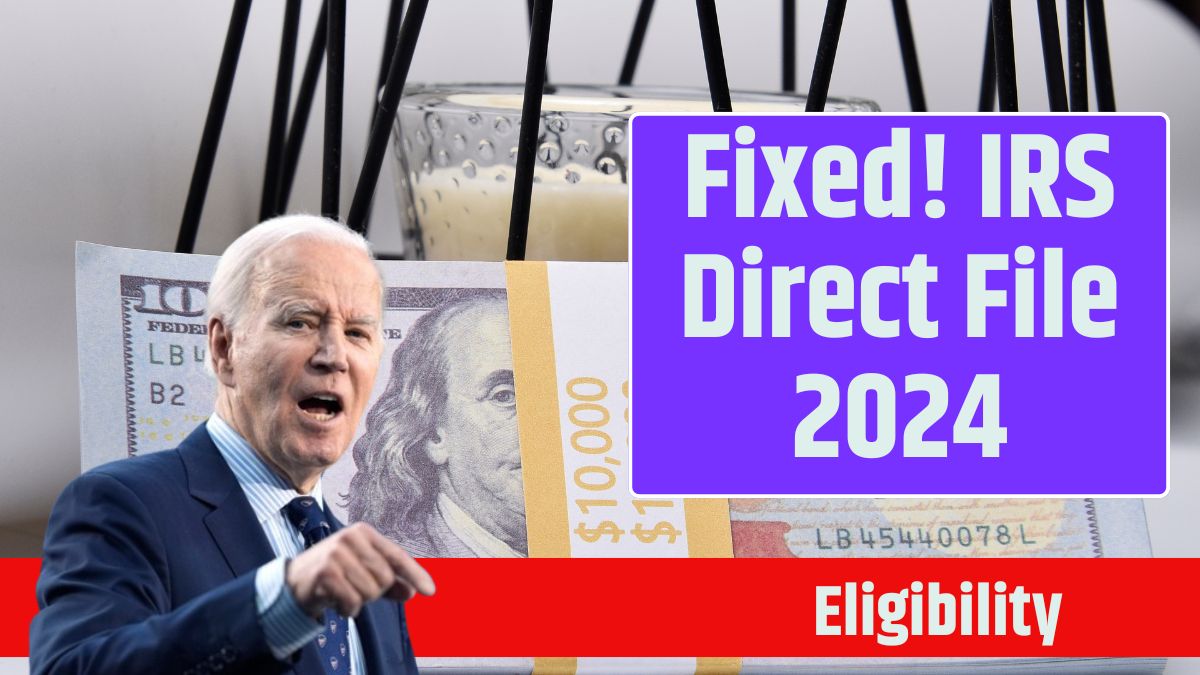 Fixed! IRS Direct File 2024