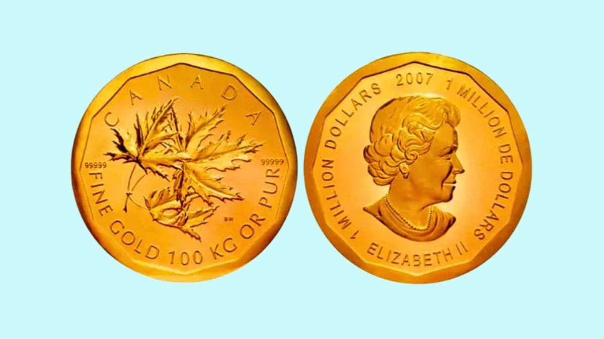 2007 $1 Million Canadian Gold Maple Leaf