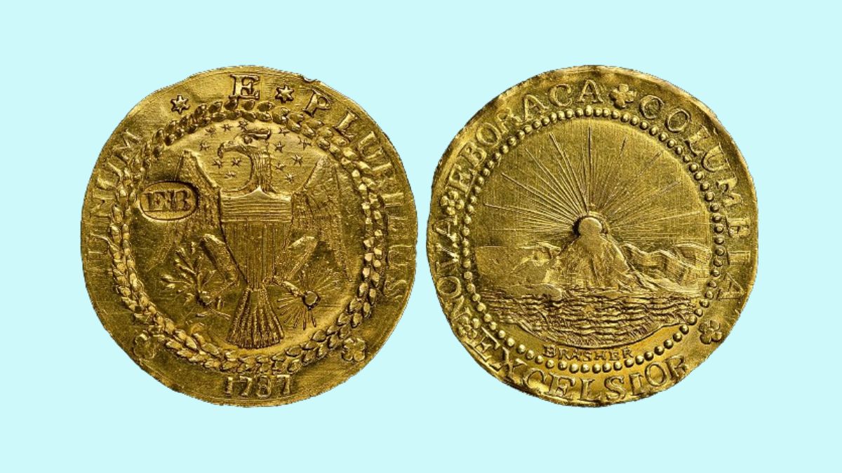 The Brasher Doubloon, minted in 1787