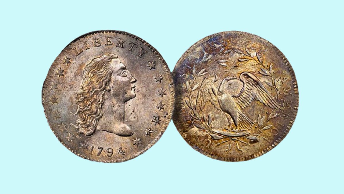 Flowing Hair Silver/Copper Dollar 1794/5