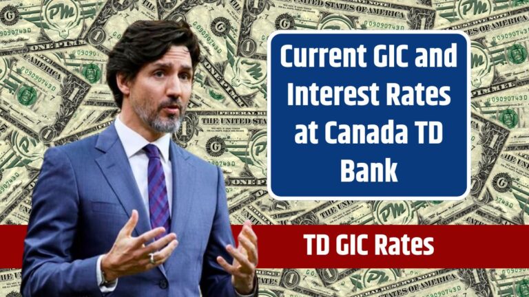 td gic rates