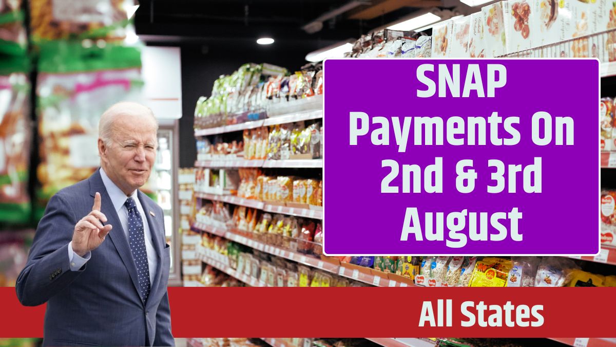 SNAP Payments On 2nd & 3rd August